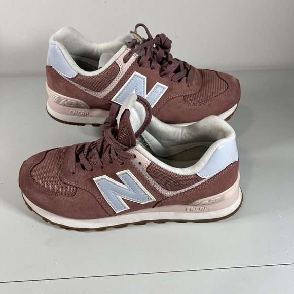 New Balance encap Women’s WL 574 Fld Classic Summer Dusk Suede - Picture 1 of 2